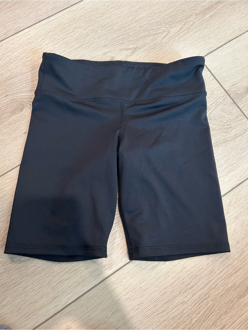 Old Navy Black High-Waist Bike Shorts
